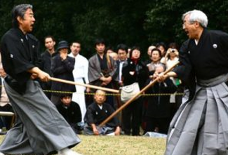 Moriteru Ueshiba, petit fils du fondateur de l'aikido